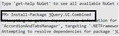 Install JQuery UI
